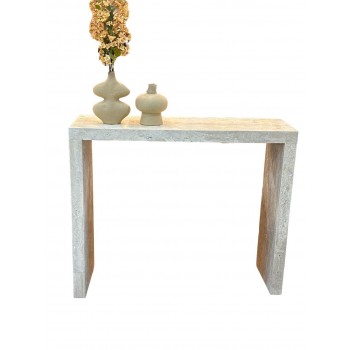 كونسول رخام ترافنتينو 35×110×90سم 