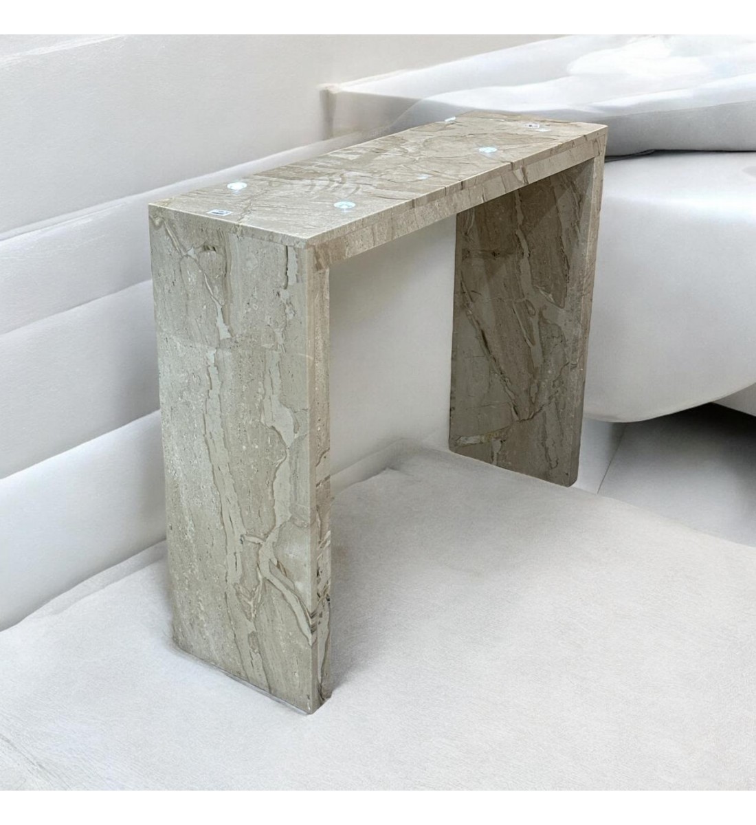 Italian marble console, 40 x 110 x 90 cm