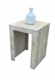 Travertine marble table set, 3 pieces