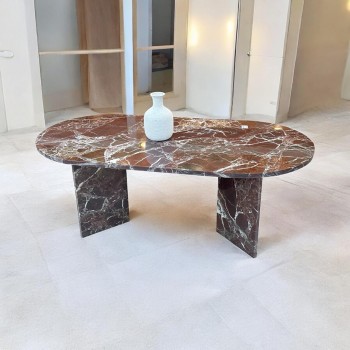 طاولة شاي رخام الفانتو 120×60×45سم 