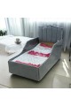 Bed with mattress, length 170 cm, width 84 cm, height 100 cm