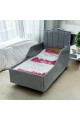 Bed with mattress, length 170 cm, width 84 cm, height 100 cm