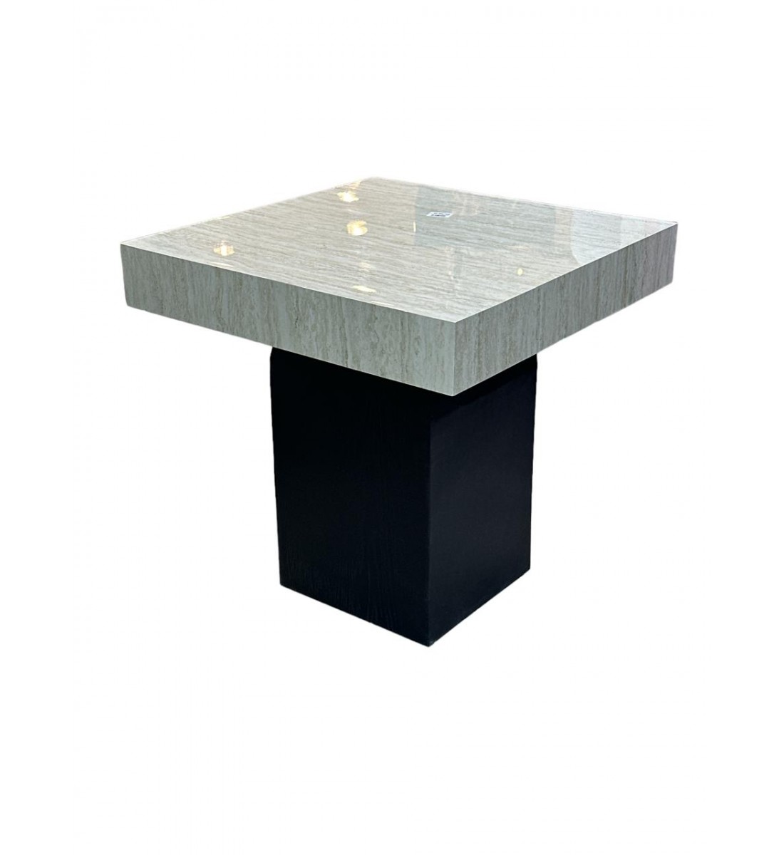 طاولات قهوه وتقديم بديل الرخام اسود 60×60×60سم طاولات قهوه وتقديم بديل الرخام اسود 60×60×60سم