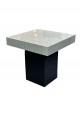 طاولات قهوه وتقديم بديل الرخام اسود 60×60×60سم طاولات قهوه وتقديم بديل الرخام اسود 60×60×60سم
