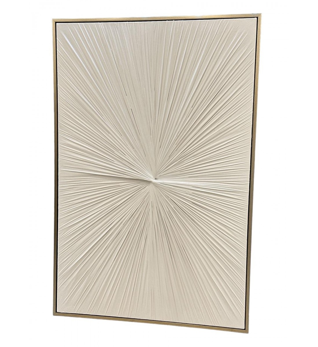 A wall art painting, a gypsum canvas landscape, with a champion frame, 120 x 180 cm