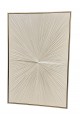 A wall art painting, a gypsum canvas landscape, with a champion frame, 120 x 180 cm