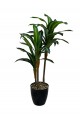 A tree decorated with 3 branches, a black corner, 140 cm