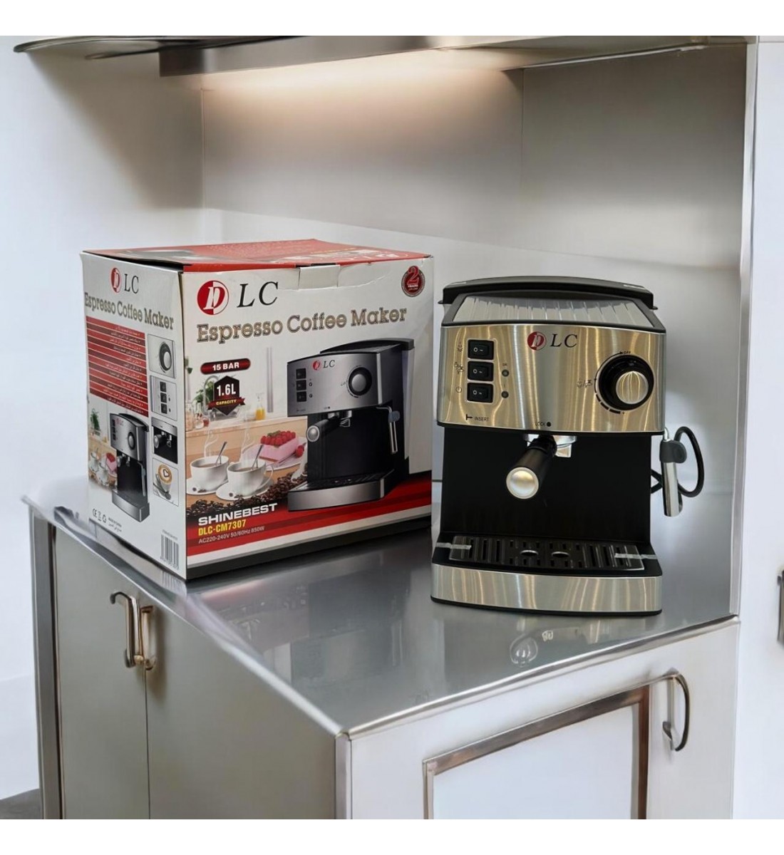 Espresso and cappuccino machine