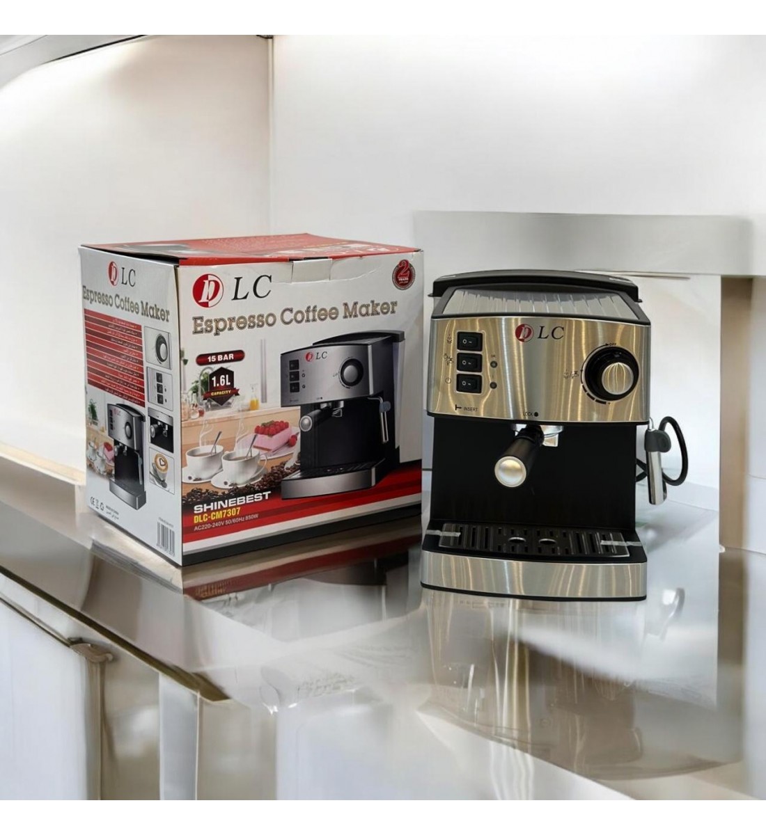 Espresso and cappuccino machine