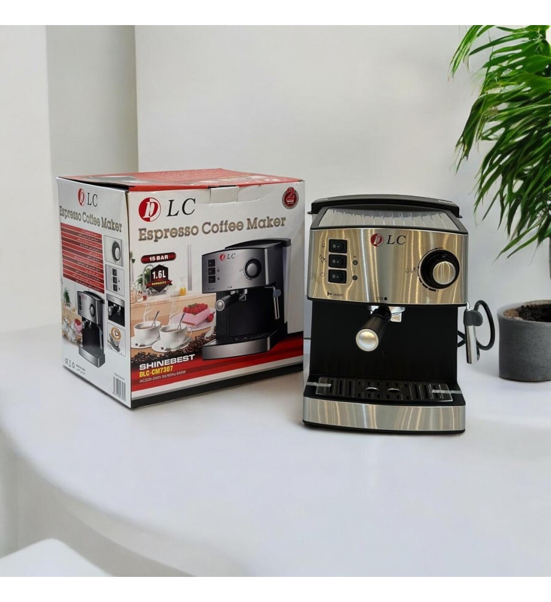 Espresso and cappuccino machine