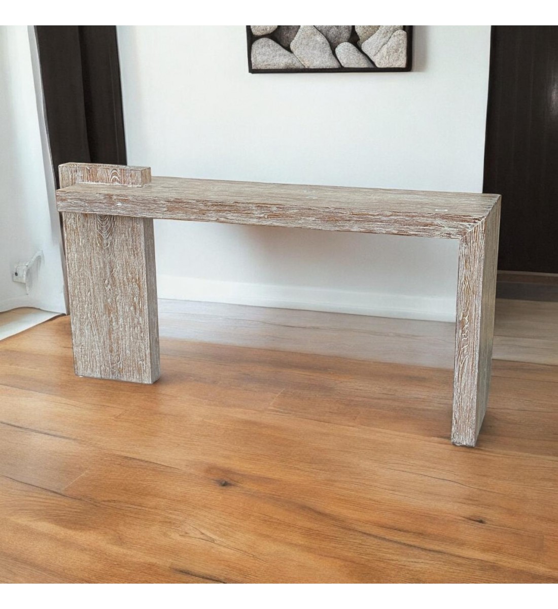 طاولة مدخل ديكور بيج تصميم هندسي فريد طاولة مدخل ديكور بيج تصميم هندسي فريد