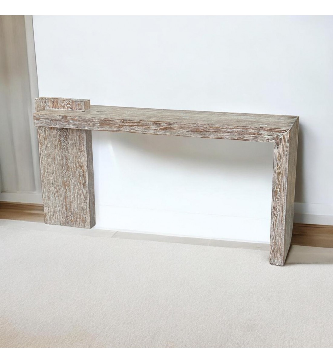 طاولة مدخل ديكور بيج تصميم هندسي فريد طاولة مدخل ديكور بيج تصميم هندسي فريد