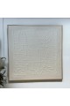  Champion gypsum frame painting, elegant design, 120 x 120 cm