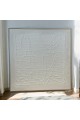  Champion gypsum frame painting, elegant design, 120 x 120 cm