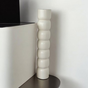   مبخرة خشب مرشوش بيج كبير  18×100سم 