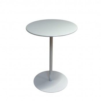 طاولة خدمة مفرد حديد  ابيض ×48×62سم 