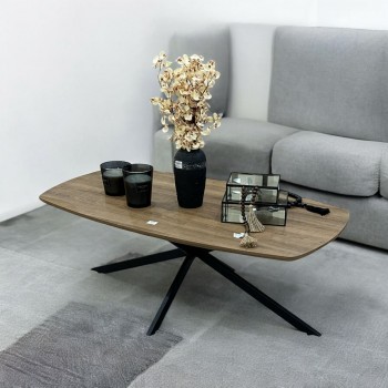 طاوله مستطيل لون بني فاتح 130×70×45سم 