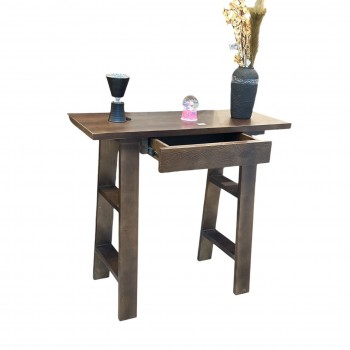 طاولة مكتب خشب بدرج  بني 100×40×90سم