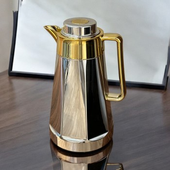    ترمس المزاج لونين استاينلس استيل  ذهبي 1لتر 