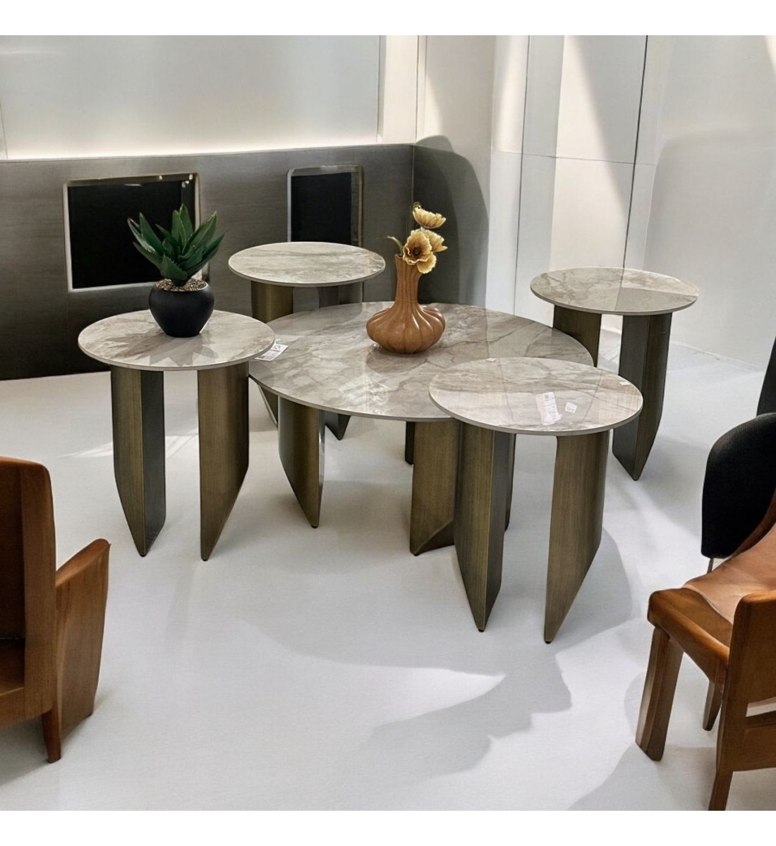 طقم طاولات 5 قطع