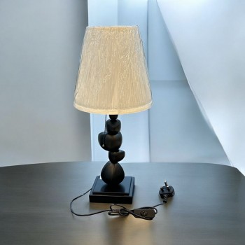 ابجورة فنادق اضاءه كهربائية اسود 57سم 