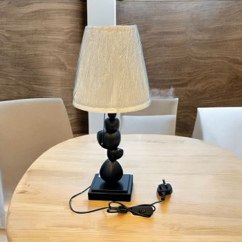 ابجورة فنادق اضاءه كهربائية اسود 57سم 