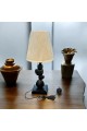 Black Electric Lighting Hotel Lamp 57cm