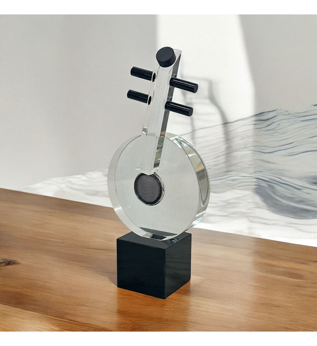 Home Decor Piece, Crystal Music - 30x13x7cm