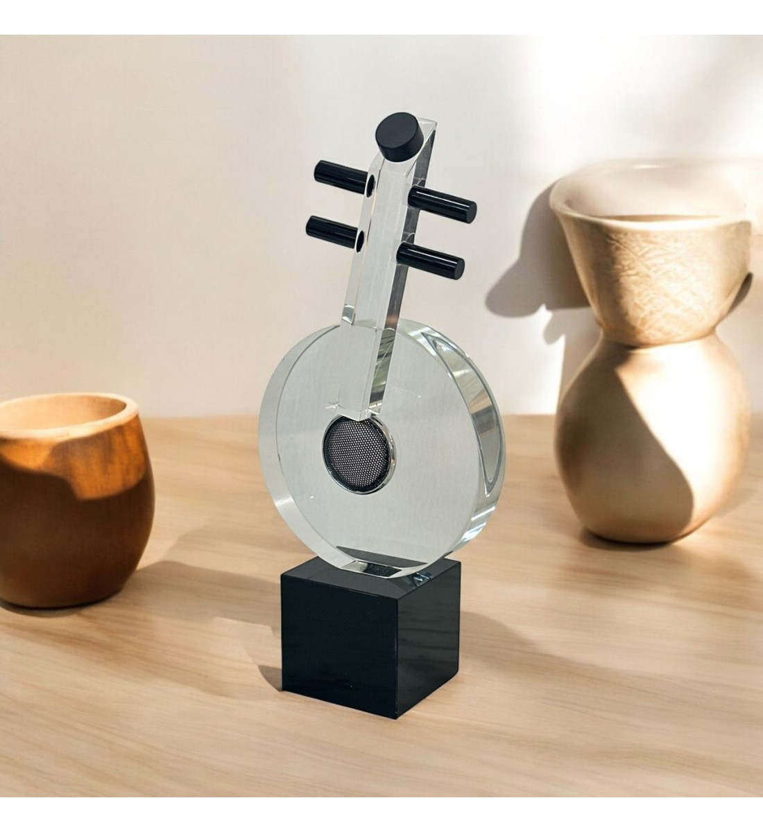 Home Decor Piece, Crystal Music - 30x13x7cm