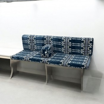 طقم جلسة ارضية خارجية 3قطع متعدد الالوان