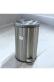 Trash pail - steel with 12 liter pedal