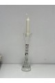 Crystal candlestick 21 x 5 x 5 cm