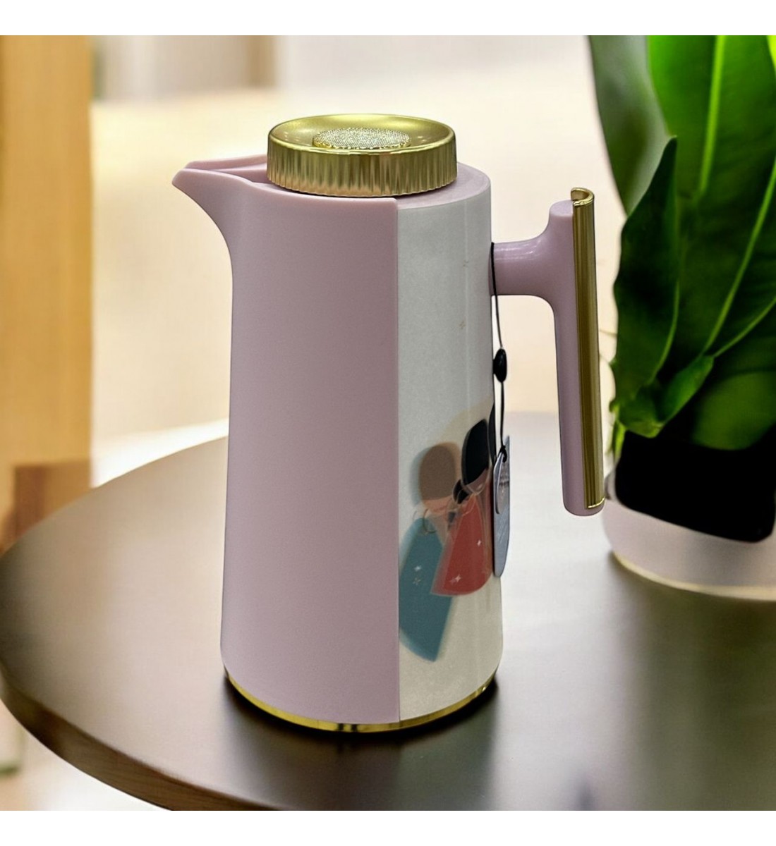 يولو ترمس شاي وقهوة سعة 1 لتر سوليتا لون وردي ذهبي يولو ترمس شاي وقهوة سعة 1 لتر سوليتا لون وردي ذهبي