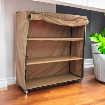 دولاب تخزين متنقل كبير 156×140×70سم 