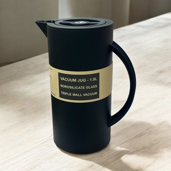  ترمس شاي وقهوة سعة 1لتر غزال اسود 