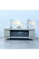 Un radiateur plasma électrique au design élégant et moderne, 200 x 40 x 77 cm