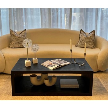 طاولة جانبية من جيمستاون خشب اسود 40×121×60سم