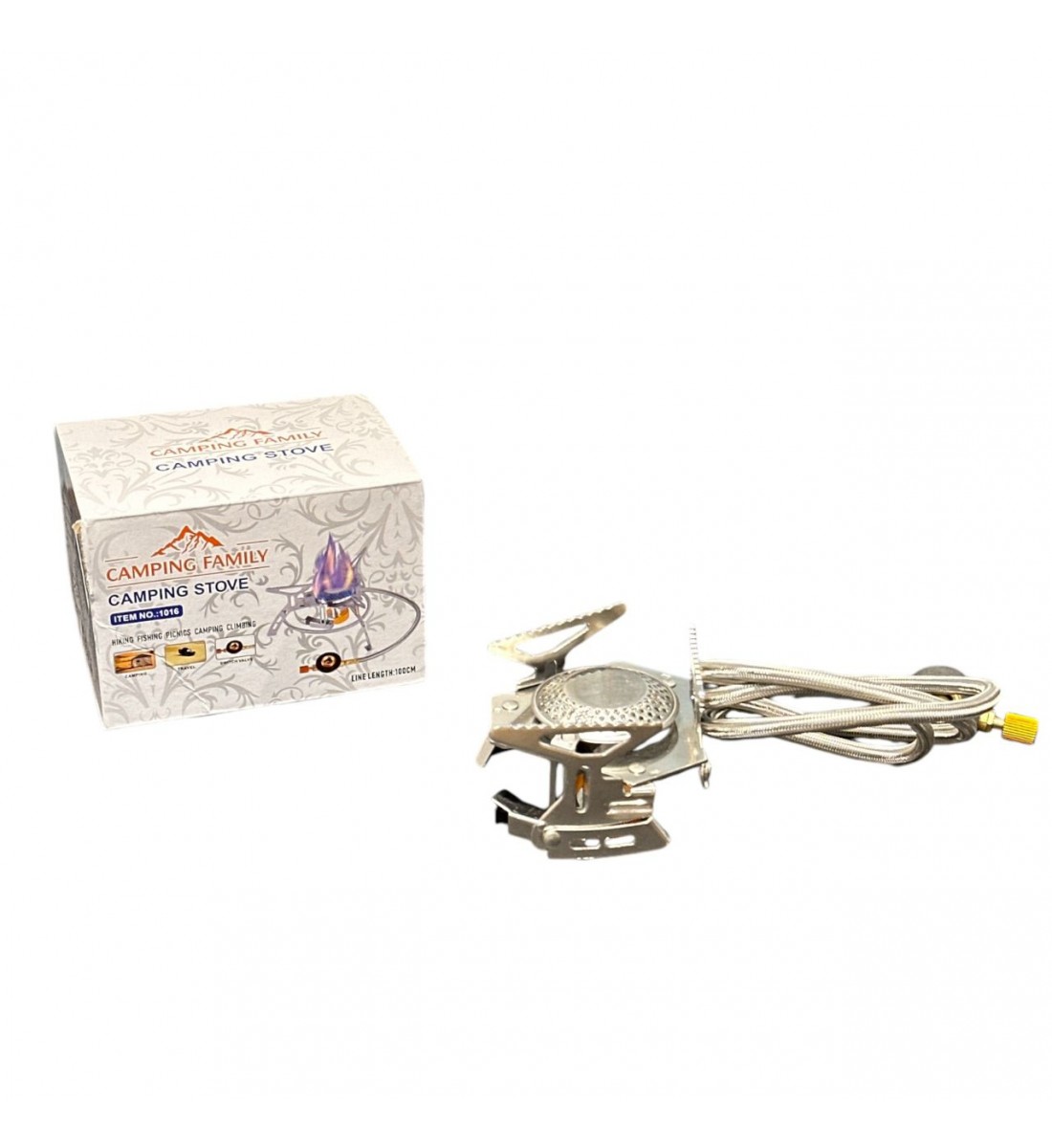 Réchaud à gaz araignée pliable (Ras Dafour)