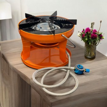 موقد غاز بقاعدة 2×1 ـ مع جراب ـ ووصلة انابيب