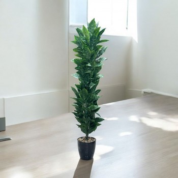 شجر تزيين صناعي مع مركن  اسود 180سم