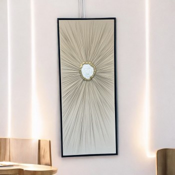 لوحه زينة حائط جبس80×200سم (المنتج تفصيل)