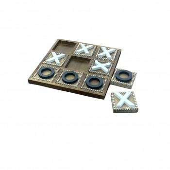 لعبه اكس او خشب 34×34سم 