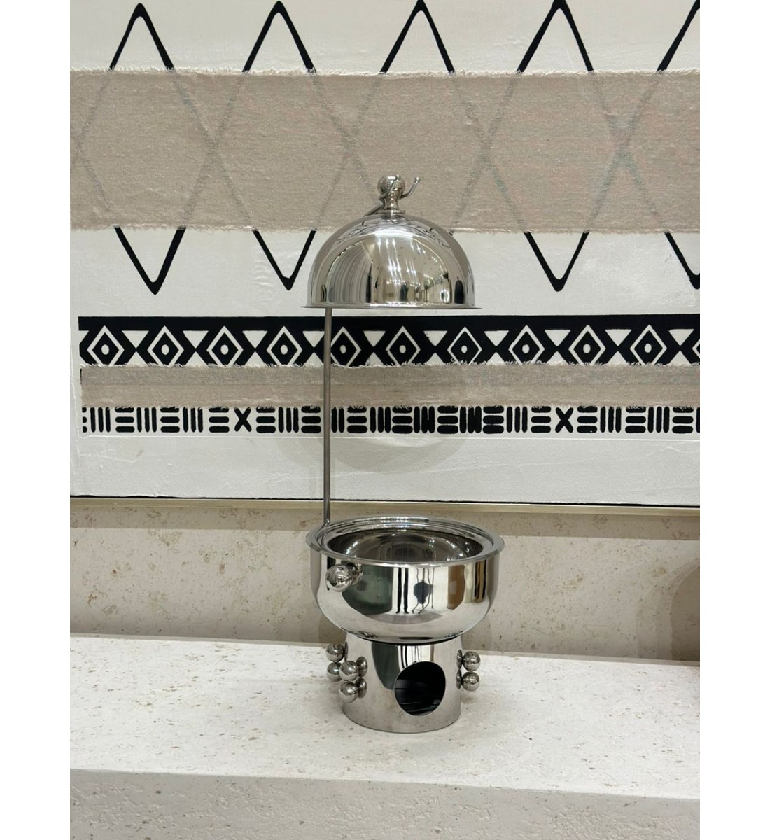 سخان طعام أنيق من الستانلس ستيل – فضي – 1.5 ليتر سخان طعام أنيق من الستانلس ستيل – فضي – 1.5 ليتر