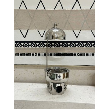 سخان طعام أنيق من الستانلس ستيل – فضي – 1.5 ليتر