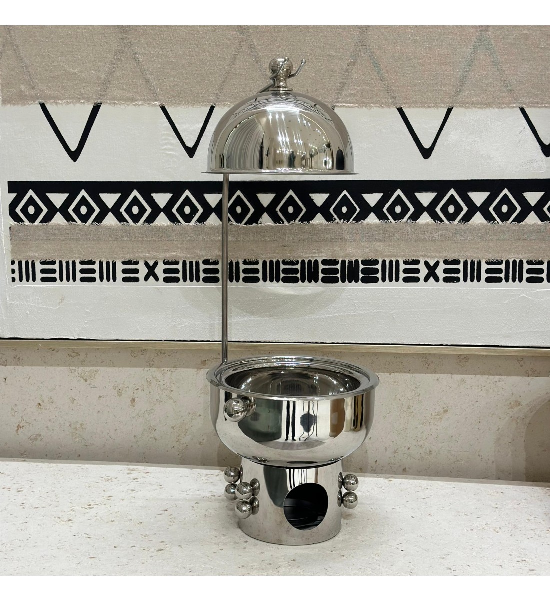 سخان طعام أنيق من الستانلس ستيل – فضي – 1.5 ليتر سخان طعام أنيق من الستانلس ستيل – فضي – 1.5 ليتر