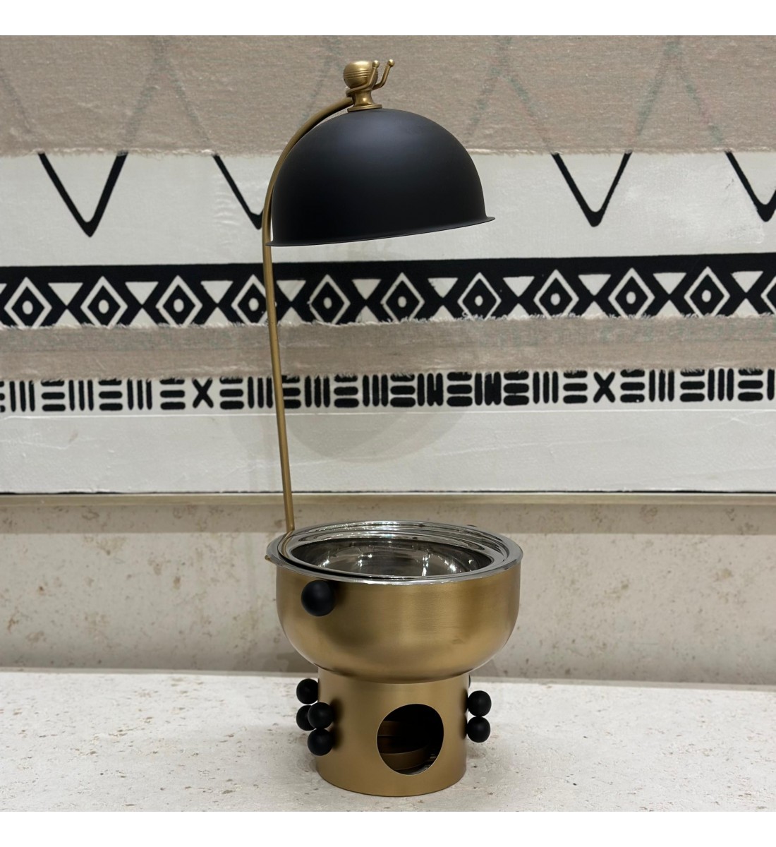 سخان طعام أنيق من الستانلس ستيل – ذهبي – 1.5 ليتر سخان طعام أنيق من الستانلس ستيل – ذهبي – 1.5 ليتر