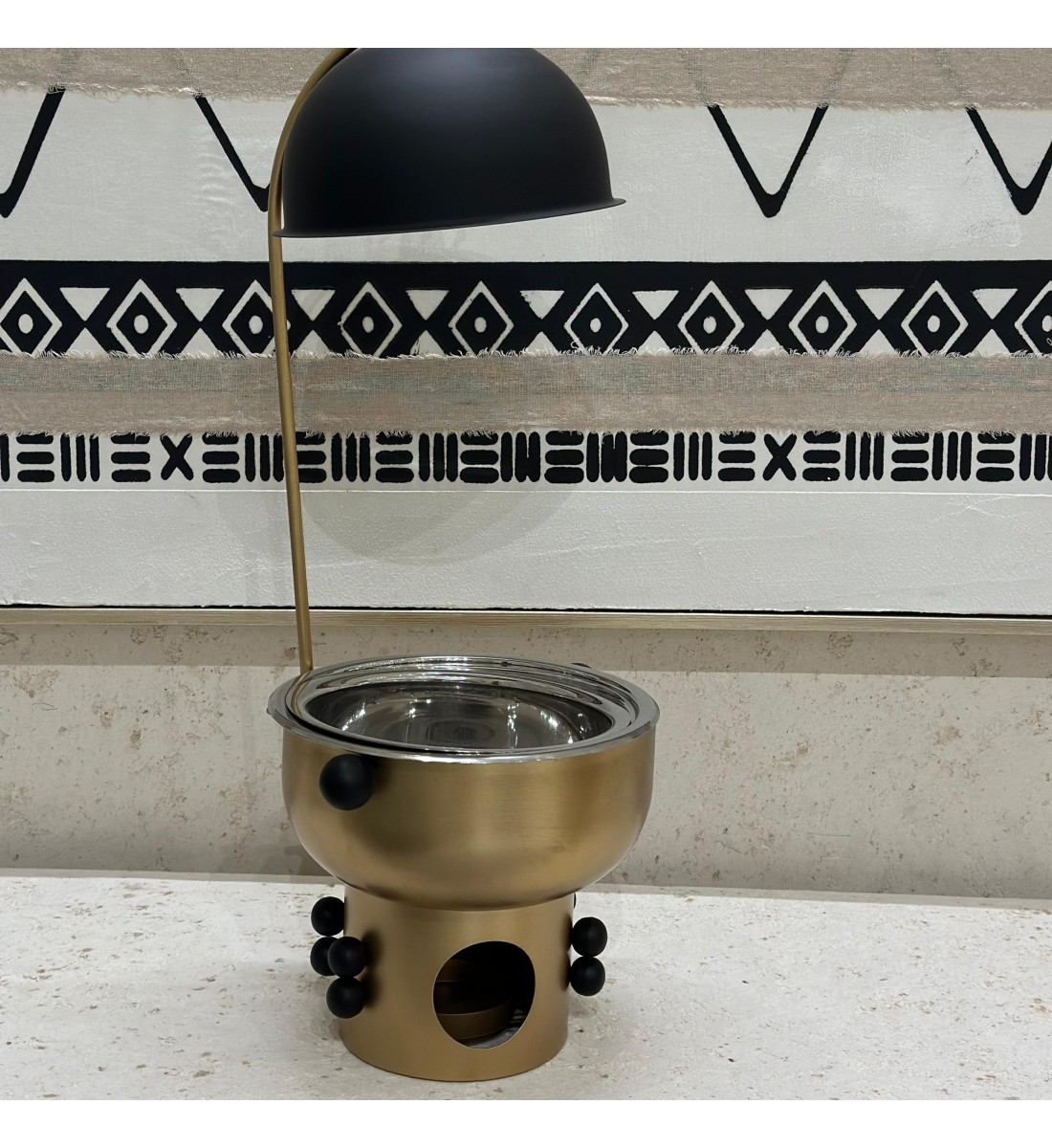 سخان طعام أنيق من الستانلس ستيل – ذهبي – 1.5 ليتر سخان طعام أنيق من الستانلس ستيل – ذهبي – 1.5 ليتر