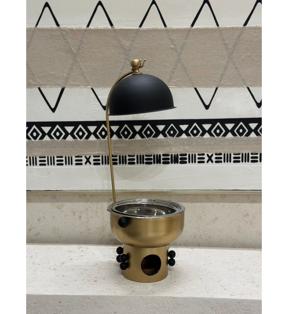 سخان طعام أنيق من الستانلس ستيل – ذهبي – 1.5 ليتر سخان طعام أنيق من الستانلس ستيل – ذهبي – 1.5 ليتر