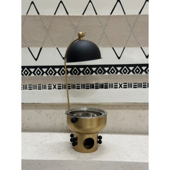 سخان طعام أنيق من الستانلس ستيل – ذهبي – 1.5 ليتر