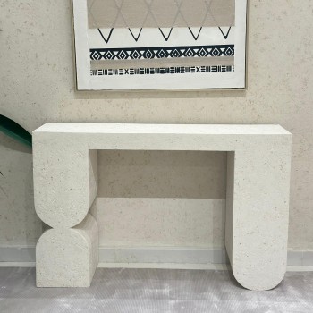 كونسول خشبي بيج رشة امريكي 90×140×40سم 